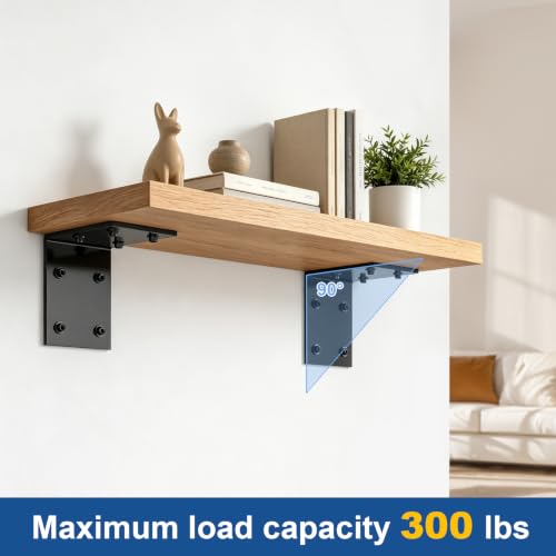 Heavy Duty Steel L Angle Bracket for Wood