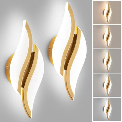 2 Pack Modern LED Wall Sconce