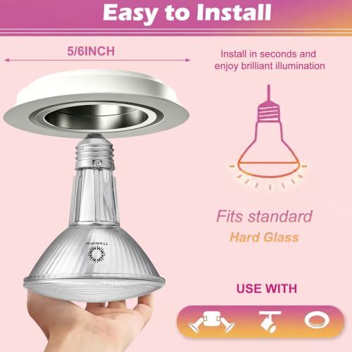 LED Light Bulbs PAR30L Full Glass Commercial Grade