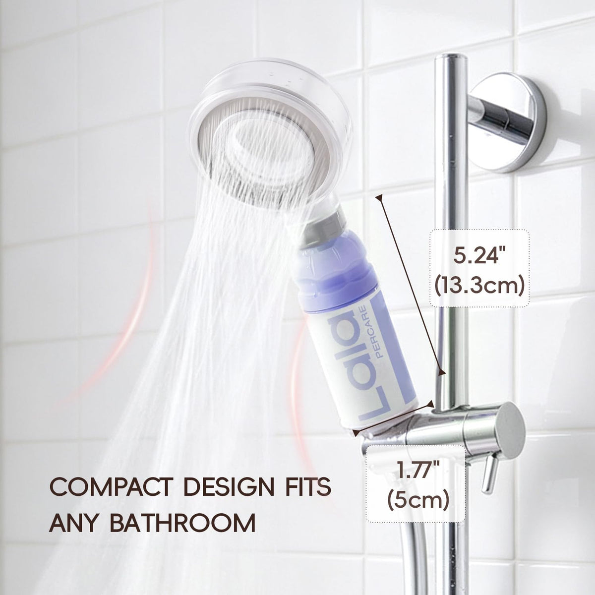 Korean 3-in-1 Aroma Filtering & Skin-Nourishing Shower Filter (Iris Dream)