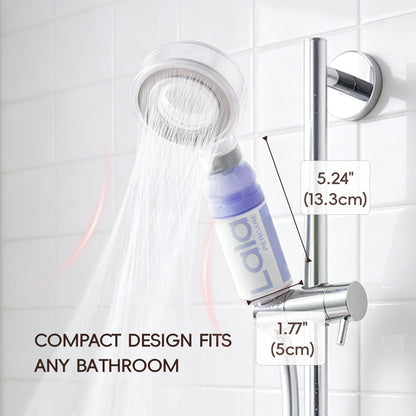 Korean 3-in-1 Aroma Filtering & Skin-Nourishing Shower Filter (Iris Dream)