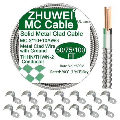 MC Cable Metal Clad Wire with Ground