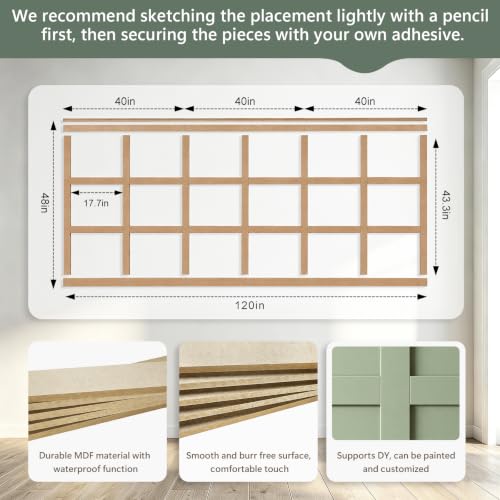 Board and Batten Wainscoting Kit