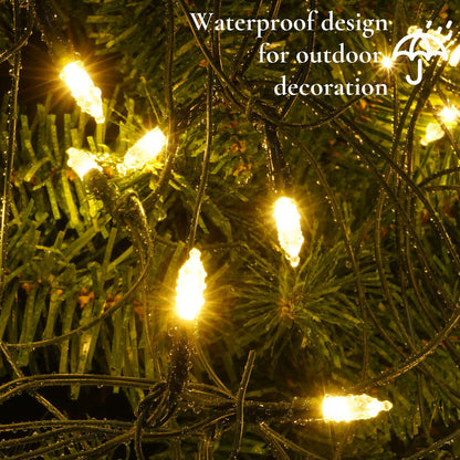 Christmas Net Lights Outdoor (Warm White-1PCS)