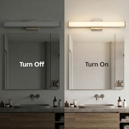 Modern LED Bathroom Light Fixtures