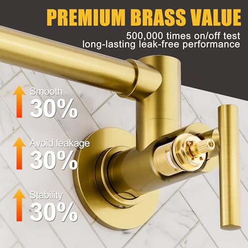 Pot Filler Wall Mount Stove Faucet