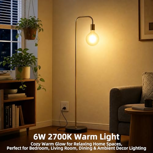 6W G125 Dimmable LED Light Bulb