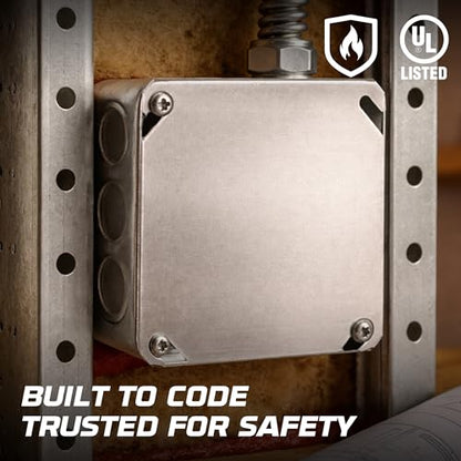 4x4 Electrical Junction Boxes with Covers