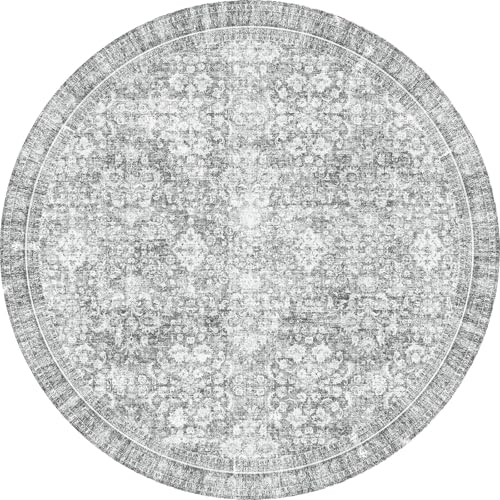 Round Rug 8ft (Light Grey / 8' (Round))