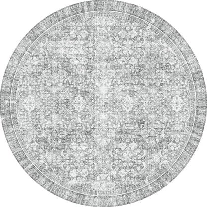 Round Rug 8ft (Light Grey / 8' (Round))