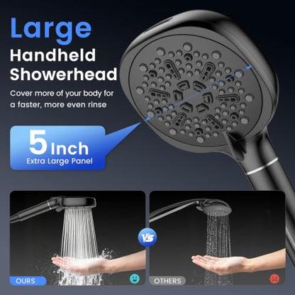 Filtered Shower Head with Handheld