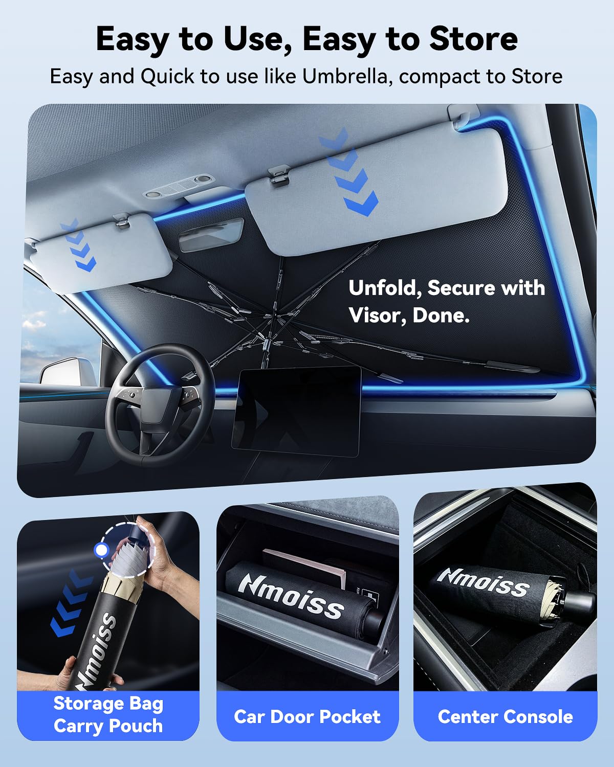 Windshield Sun Shade Umbrella for Honda Accord