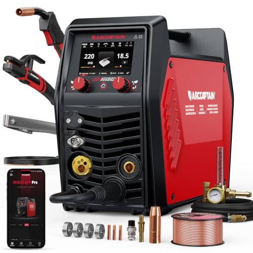 MIG205DP Pro Dual Pulse MIG Welder 205A 8