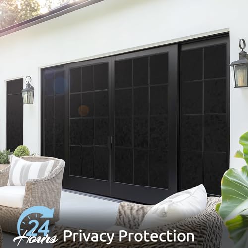 Rainbow Window Privacy Film (11.8" x 78.7" / Black)