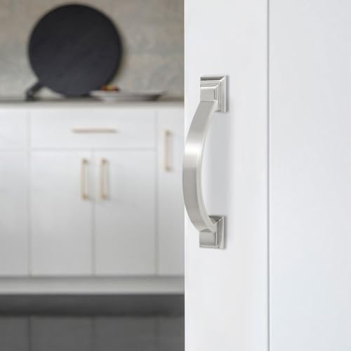 10 Pack 3 Inch (Brushed Satin Nickel / 3'' Hole Center(76mm))