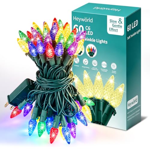C6 Gentle Twinkle Christmas Lights
