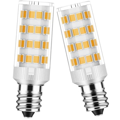 Salt Lamp Bulbs E12 T20 C7 5W 110V 2700K Warm White Light 400lm for Himalayan Salt Lamps & C7 Replacement Bulbs