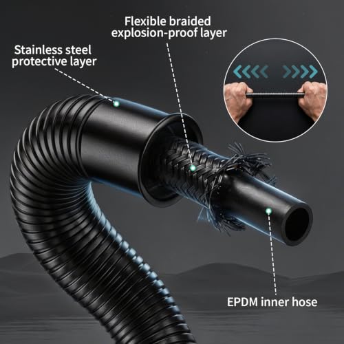 High Pressure Filtered Handheld Shower Head 9 Spray（1 filter） (1.8 Gallon Per Minute+1 Filter / Matte Black)
