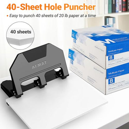 40-Sheet/ 50-Sheet 3 Hole Punch