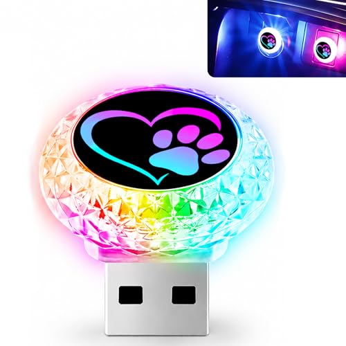 USB LED Car Interior Atmosphere Lamp