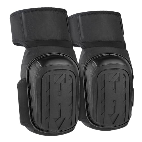 Professional Work Knee Pads with Thick Foam Cushioning & Soft Gel Core