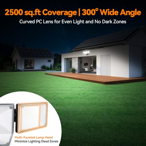85W 10000LM Switch Controlled LED Security Lights
