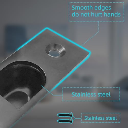 304 Stainless Steel Flush Edge Handle