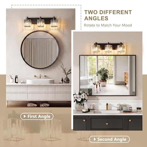 Modern Crystal Bathroom Vanity Lights