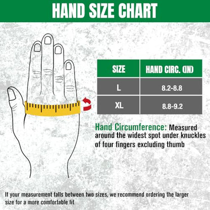 Unisex Heavy impact Touchscreen Work Gloves