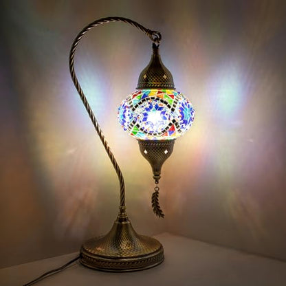 Turkish Moroccan Mosaic Table Lamp