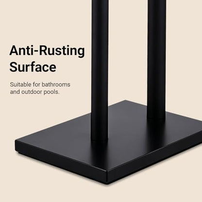 Free Standing Toilet Paper Stand with Reserve Storage