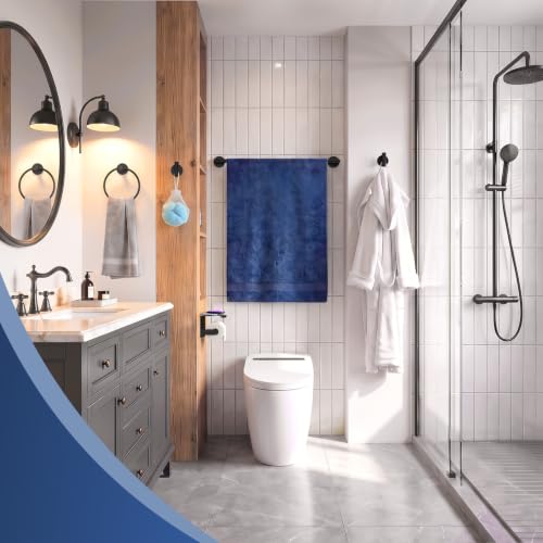 5 Piece Bathroom Towel Bar Set