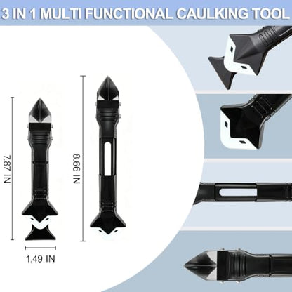 Caulk Gun Kit with Caulk Remover Tool