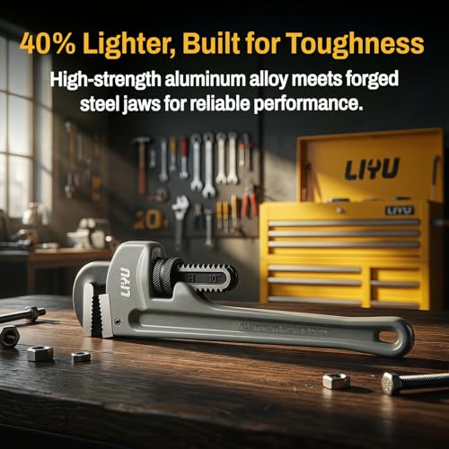 Aluminum Handle Pipe Wrench