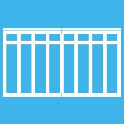 Premade Board and Batten Wainscoting Kit