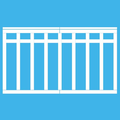 Premade Board and Batten Wainscoting Kit