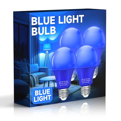 A19 9W Colored Light Bulbs