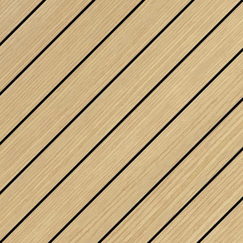 Faux Wood Peel and Stick Wall Paneling Roll