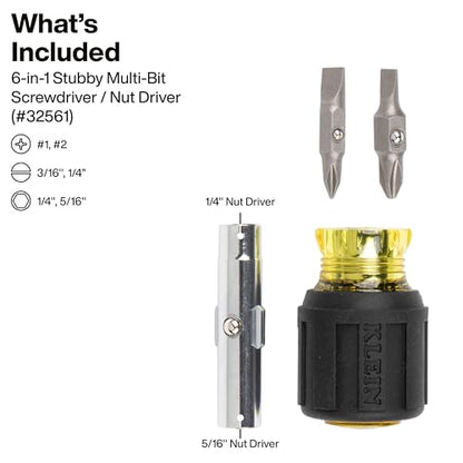 Multi Bit Screwdriver and Nut Driver Set with Cushion