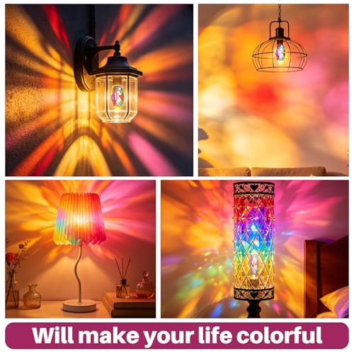 E12 Stained Glass Led Light Bulb