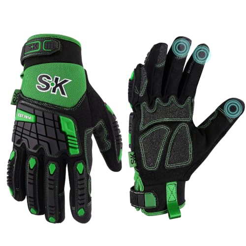 Unisex Heavy impact Touchscreen Work Gloves