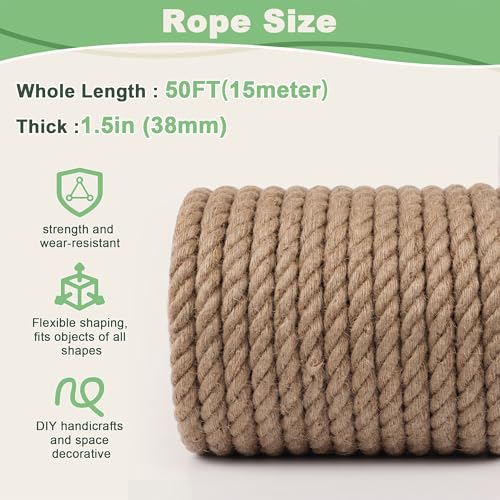 Jute Twine Natural Jute Rope with Tape