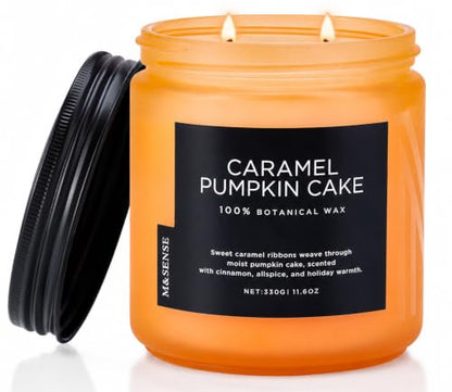 Caramel Pumpkin Cake Fall Candle 11.6Oz 70H Non (Medium Jar / CaramelPumpkinCake)