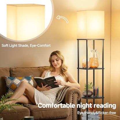 2 Pack Shelf Floor lamp