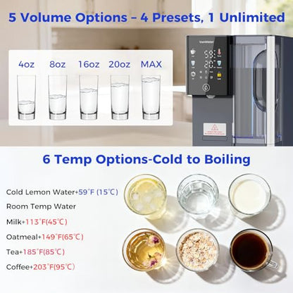 Reverse Osmosis Water Filter Countertop Hot and Cold RO System