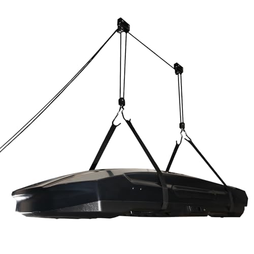Upgrade Cargo Box Garage Pulley System123