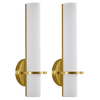 Modern Wall Sconces 5CCT LED Dimmable Bathroom Sconces for Living Room Bedroom Hallway
