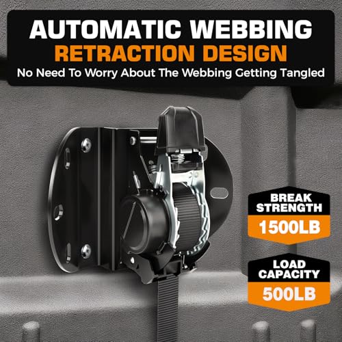 Retractable Ratchet Straps for 2015
