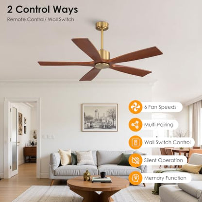 5 Blade Ceiling Fan No Lights