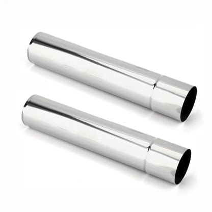 304 Stainless Steel Vent Pipe Universal Exhaust Duct for Home Kitchen Bathroom & Commercial Light Ventilation